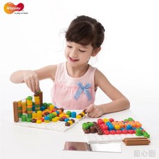 Weplay 魔力彩豆 平面2D 立體3D 建構玩法, 1個