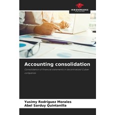 (영문도서)Accounting consolidation Paperback, Our Knowledge Publishing, English, 9786208813642