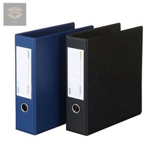 D링 바인더 2cm 문화 A4 3공 B649A-71 흑색 블랙 서류철 1개입