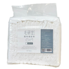 寵星球 寵物紙尿褲 狗狗禮貌帶 超薄透氣 強力吸水 寵物尿布 狗尿布, L, 1個, 12個裝