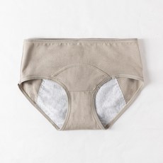 i Faith 女生中腰純棉生理褲 升級版, 軍綠,2XL