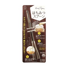 KOKUBO 蜂蜜專用湯匙 攪拌棒, 透明, 1個