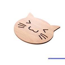 聖誕勺叉餐具套裝 公仔可愛甜品卡通禮品 聖誕節高顏值勺子, 1個, 隔熱墊1個