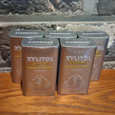 스타벅스 자일리톨 캔디 크리스탈 레몬향, 28g, 5개