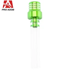 모토크로스 KTM RMZ KXF CR YZ 더트 피트 바이크 ATV 범용 CNC 알루미늄 연료 탱크 에어 벤트 가스 캡 오일, 07 B Green