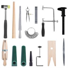 2025 새로운 보석 왁스 반지 Sizer 조각 도구 키트 금형 만들기 튜브 톱 프레임 파일, 주조 도가니 용융 몰드 주물 보석용 왁스 반지 사이저, 1개