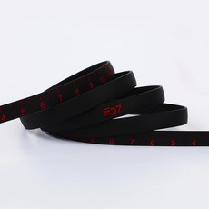 개성연출 레이싱핏 프리미엄 고급 실리콘 밴드 수경끈/ 수경줄 교체용 스트랩 교체끈, 1개, 블랙레드