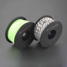 스풀 라인 다이빙 릴 라인 교체용 야광 발광 형광, 3. O2(2mm 18m) 2C-111
