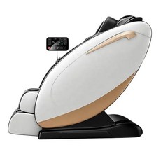 전신 3D 중력 고정 롤러 SL 트랙 전동 마사지 체어, White