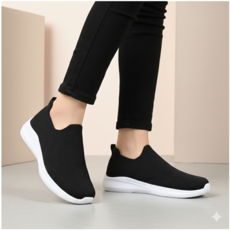 !! 블랙 화이트 !! 남 여 *초경량 논슬립* NEW 발 볼편한 가볍고 쿠션좋은 폭신폭신한 슬립온 발편한 착용감 아주편한 끈없는 신발 추천드려요 {한치수 작게 추천 드려요}