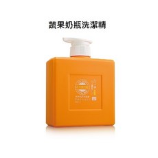 DLC蔬果奶瓶洗潔精，天然植物萃取，溫和洗淨奶瓶及蔬果，無磷無螢光劑，安全無毒, 1個