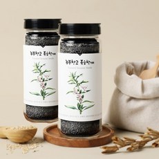 농부창고 [국산100%] 원적외선 로스팅 흑임자 볶은 햇 참깨 검은 통깨 150g, 2개