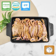 지리산 무항생제 유황오리 훈제구이, 250g, 2개, 훈제 오리 구이