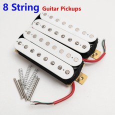 현 일렉트릭 기타 험버커 픽업 넥 브릿지 화이트, 1개