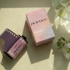 어로어 컬러필름 35mm / 영화용 필름 36매 (C-41) 컬러현상가능, 10개, 어로어400