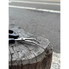 名洋釣具 JF03 11.5公分 黑柄彎嘴路亞鉗 - 超商取貨方便快速，釣魚愛好者必備工具, 1個