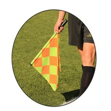 승연이의 추천 스토어 축구 심판 깃발 부심기 2P 세트 라인맨 판정용 신호기 축구신호기, 대