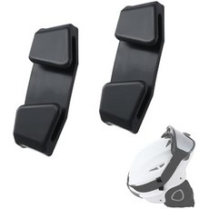 피쿤 2개 세트 고글 클립 고정 시스템 스키 헬멧 교체용 겨울 스포츠용 스트랩