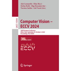 (영문도서) Computer Vision - Eccv 2024: 18th European Conference Milan Italy September... Paperback, Springer, English, 9783031727634