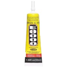 小柏力克 E8000 萬用膠水 台灣配送 透明防水 DIY手工藝品修補, 50ml, 1個