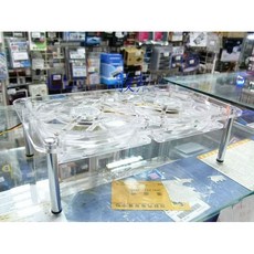 光華CUMA散熱精品*壓克力改裝品 單層 雙12CM風扇 ADSL/ 數據機/ 路由器 散熱架 可堆疊, 1個