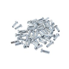 50개/세트 자전거 스포크 캡 14G 12mm 강철 금속 커버 MTB 자전거 부품 고정형, 그림과 같이, 50개