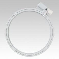 【可樂牌Clover】日本製彩色刺繡框 10、12、15cm (57-258 57-261 57-264 57-266), 1個, 57-258: 10cm 灰, 灰