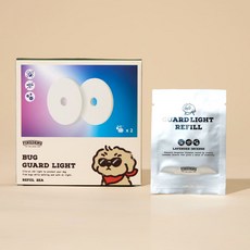 파인댕 강아지 LED 버그 가드 라이트 리필, 1개, 1ml, 화이트