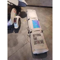 바퀴달린 스키가방 스노보드 분리식 장비 보관함 캐리어, A. 베이지(160~173cm)