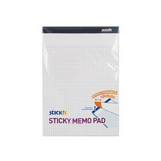 Stick'n 筆記便條本, 63004 方格, 1個