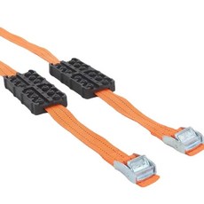 내구성 PU 미끄럼 방지 자동차 타이어 견인 블록 포함 비상 눈 진흙 모래 스트랩 얼음 1 개 2, 02 2개_01 CHINA