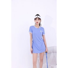 KAKA캐주얼 여성 청순 러블리 수영복 3색, S(80-90근 권장), 보라색