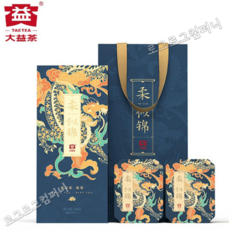 대익차 운남성 보이차 숙차 유사금 소포장 티백 산차 180g, 1개, 1개입