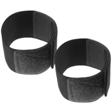 ARMYGO 黑色寬版軍用綁腿 (一付兩條) - 耐磨舒適，腿部支撐防護, 1個, 黑色