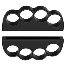 성인용 NS2 피트니스 복싱 핸드 그립을 위한 왼쪽 및 오른쪽 핸들, 01 Black