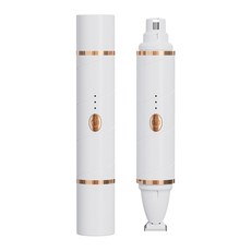 寵物二合一電推剪 剃毛磨甲, 白色, 1個
