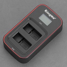 KingMa 雙槽充電器 適用於 GoPro 9 10 11, 1個, 單充電器*1