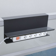 멀티탭 선반 무타공 멀티탭 거치대 책상 전선 콘센트 정리