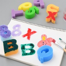 마마상점 알페벳숫자스펀지 도장찍기놀이, 숫자