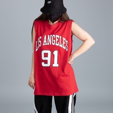 댄마샵 91 컬러 오버핏 면 나시티 방송댄스복 줌바댄스복 에어로빅복