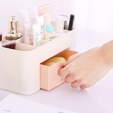 주파트먼트 서랍형 화장품 정리함 소품 정리 화장대 수납, 1개