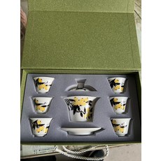 手繪 枇杷 馬蹄 骨瓷 蓋碗 茶杯 套裝 禮盒, 商品主圖, 1個