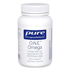 Pure Encapsulations O.N.E. Omega魚油軟膠囊 1000mg, 60顆, 1罐