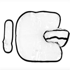 서유 강아지 레인코트 강아지방수모자 강아지판초우비, XS