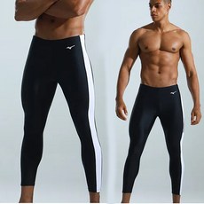 미즈노 남자 9부 바지 강습 수영복 실내 실외 다이빙 서핑