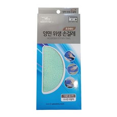 삼정크린마스터 초극세사 양면위생손걸레, 1개