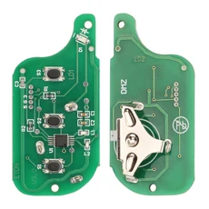 쿠쿠스토어 Jingyuqin 3 버튼 만리 장성 Haval H5 제어 키 접이식 Flid 스마트 대 한 ID48 칩과 원격 자동, 02 Only Circuit board