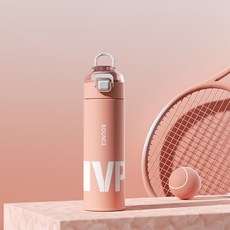 스포츠 보온 물병 MVP 운동 물통 LONGGU 500mL 316 스포츠물병, 핑크, 1개
