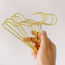 【開發票/統編】衣架 防滑曬衣架 掛衣架 洗衣架 止滑衣架 娃娃衣架 兒童衣架 多功能無痕衣架 寵物衣架寶寶衣架小孩960112, 1個, 金色15厘米寵物小號衣架,5個裝