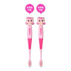 해호 캐치티니핑 피규어 칫솔 36세이상, 하츄핑, 1개입, 2개